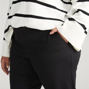 Universal Standard Orchard Stretch Cotton Twill Chinos Black 14 16